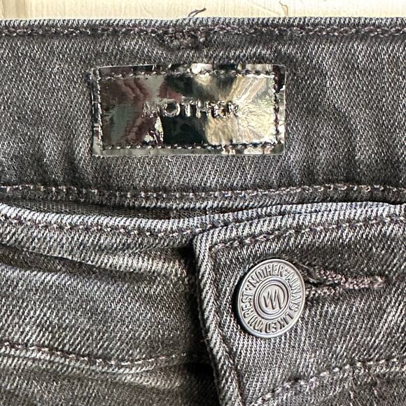 Mother The Rascal Ankle Snippet Jeans in Night Hawk - Picture 5 of 11
